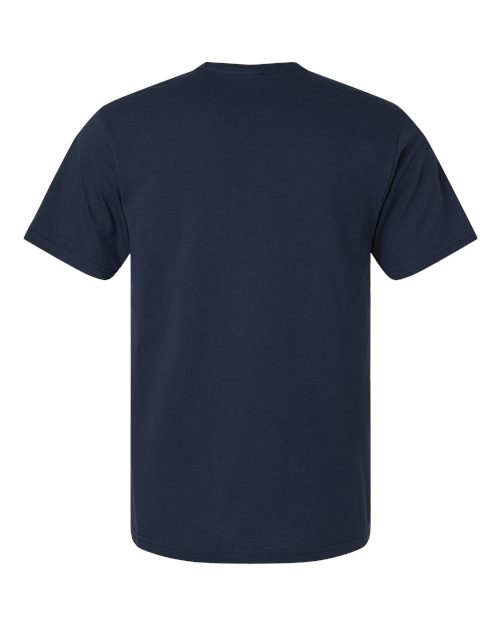 Gildan 3000, Unisex Light Cotton T-shirt, Navy