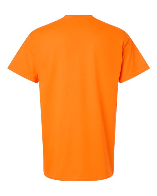 Gildan 3000, Unisex Light Cotton T-shirt, Safety Orange