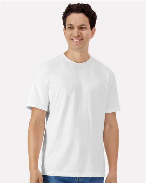 Gildan 3000, Unisex Light Cotton T-shirt, White