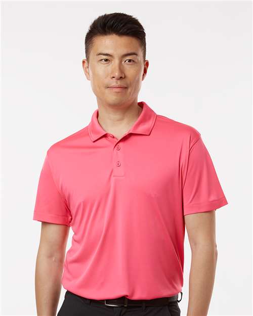 AllPro 41800, Men's Pro-lock Performance Polo, Bright Pink
