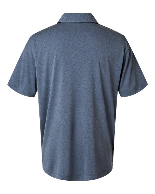 AllPro 41800, Men's Pro-lock Performance Polo, Heather Navy