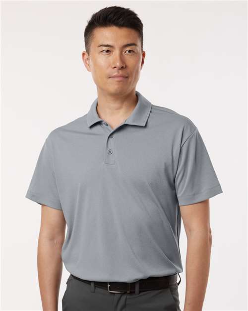 AllPro 41800, Men's Pro-lock Performance Polo, Heather Steel