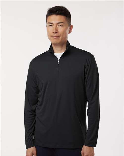AllPro 41870, Men's Pro-lock Performance Quarter-zip Pullover, Black