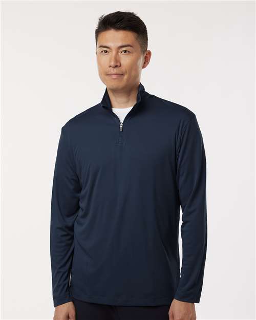 AllPro 41870, Men's Pro-lock Performance Quarter-zip Pullover, Navy