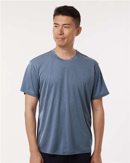 AllPro 48000, Men's Pro-lock Performance T-shirt, Heather Navy