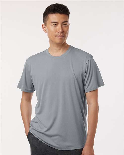 AllPro 48000, Men's Pro-lock Performance T-shirt, Heather Steel