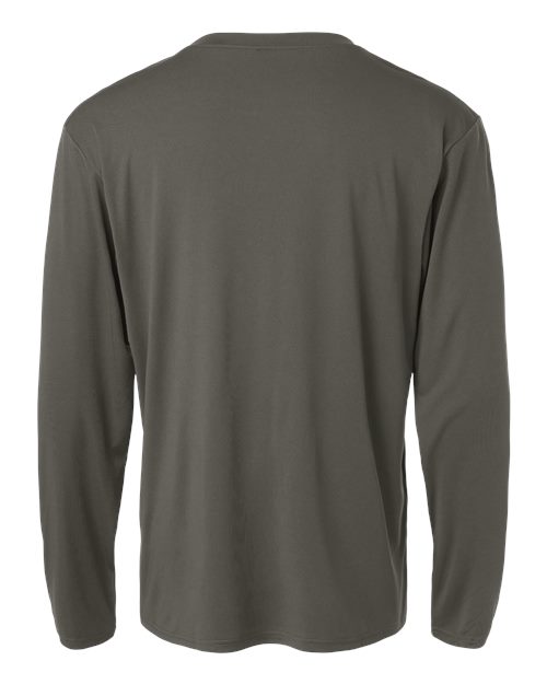 AllPro 48400, Unisex Pro-lock Performance Long Sleeve T-shirt, Charcoal