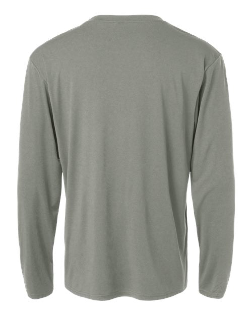 AllPro 48400, Unisex Pro-lock Performance Long Sleeve T-shirt, Greystone