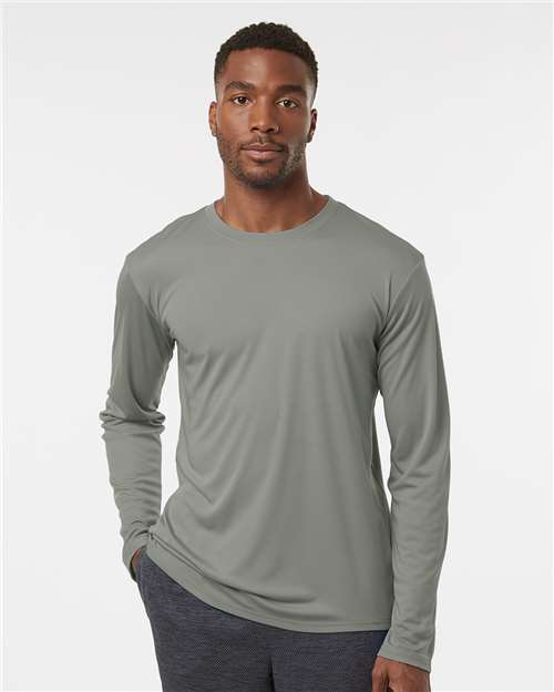 AllPro 48400, Unisex Pro-lock Performance Long Sleeve T-shirt, Greystone