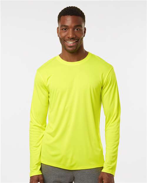 AllPro 48400, Unisex Pro-lock Performance Long Sleeve T-shirt, Neon Yellow