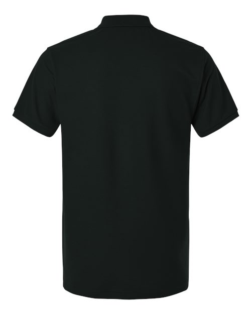 AllPro 62800, Men's Pique Polo, Black