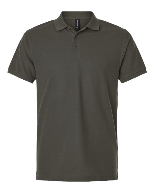 AllPro 62800, Men's Pique Polo, Charcoal