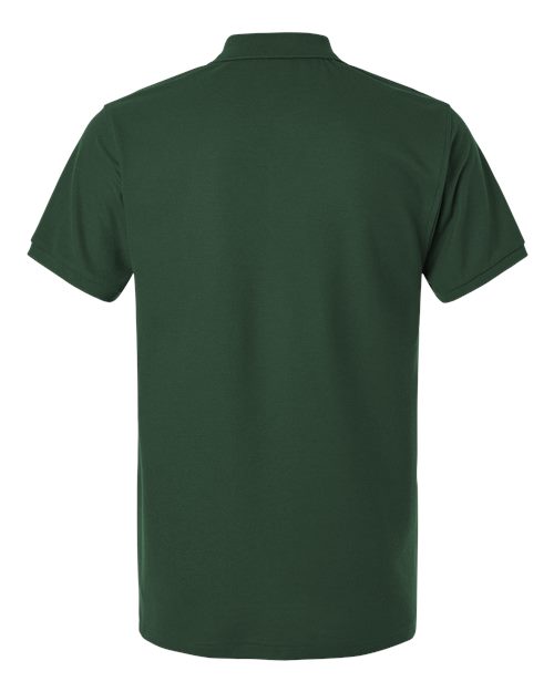 AllPro 62800, Men's Pique Polo, Forest Green