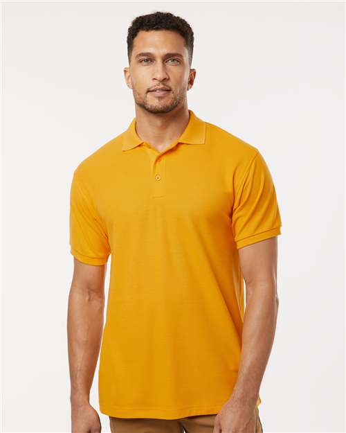 AllPro 62800, Men's Pique Polo, Gold