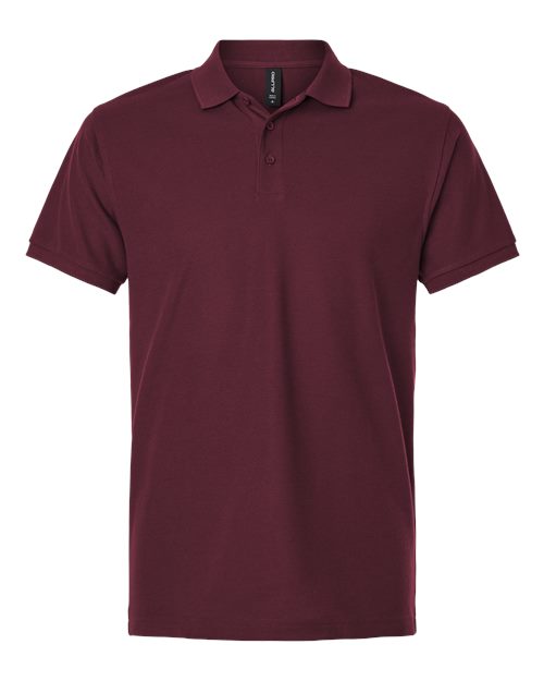 AllPro 62800, Men's Pique Polo, Maroon