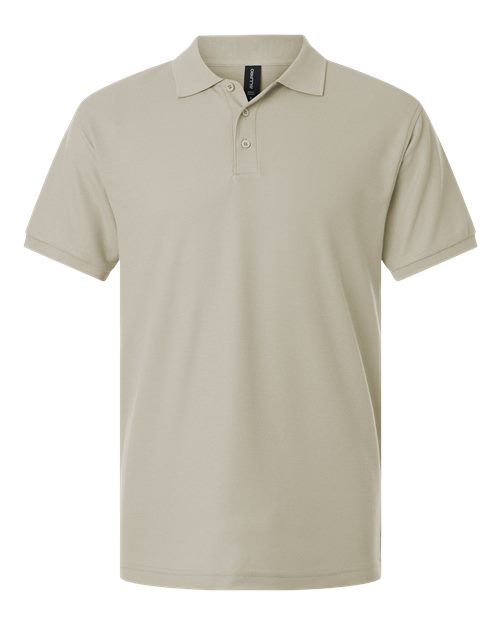 AllPro 62800, Men's Pique Polo, Sand