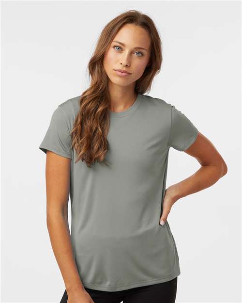 AllPro 48000L, Women's Pro-lock Performance T-shirt, Greystone