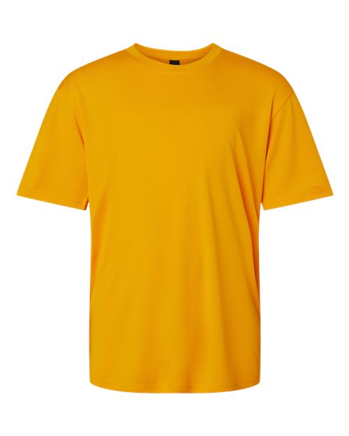 AllPro 48000Y, Youth Pro-lock Performance T-shirt, Gold