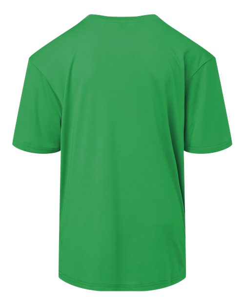 AllPro 48000Y, Youth Pro-lock Performance T-shirt, Kelly Green
