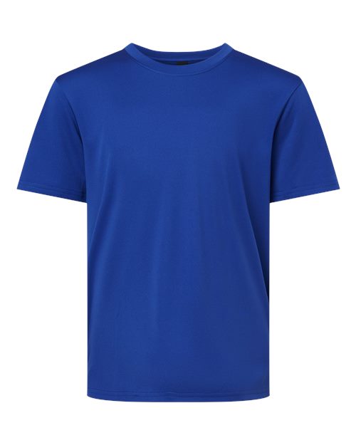 AllPro 48000Y, Youth Pro-lock Performance T-shirt, Royal