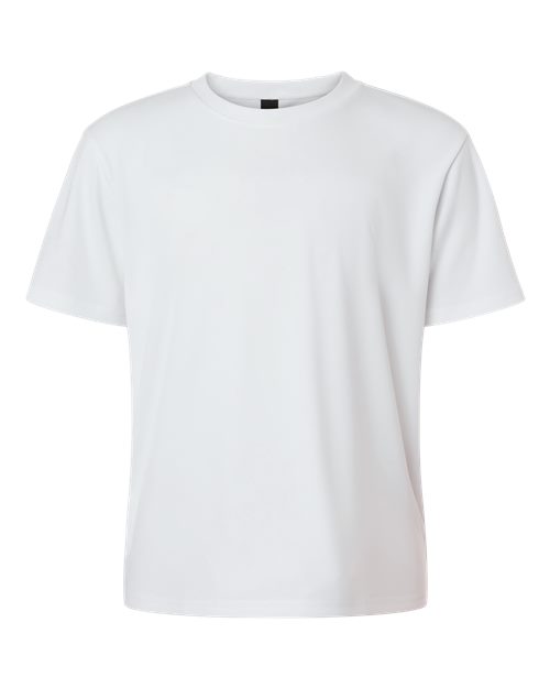 AllPro 48000Y, Youth Pro-lock Performance T-shirt, White