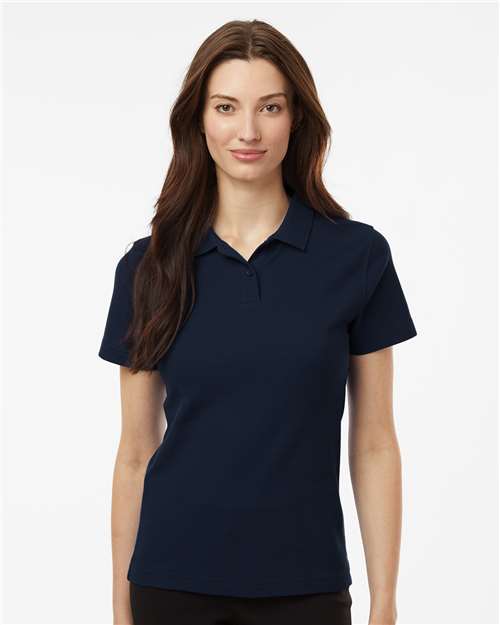 Women's Pique Polo - - 12549 Navy 01096 2025 Polo Guide 2025 Polo Guide Uniforms 2025 Polo Guide Uniforms - Workwear & Industrial 6-6.9 oz 62800L AllPro AllPro Pro-Lock Cotton Get the Look - AllPro - 3 Polos Polos & Knits Polyester S&S Exclusive Brands Say Yes to S&S Short Sleeves Side Seams Socially Conscious Manufacturing Sport Shirts Sustainable Manufacturing Sustainable Styles Tear Away Tops Triple Threat Essentials Womens