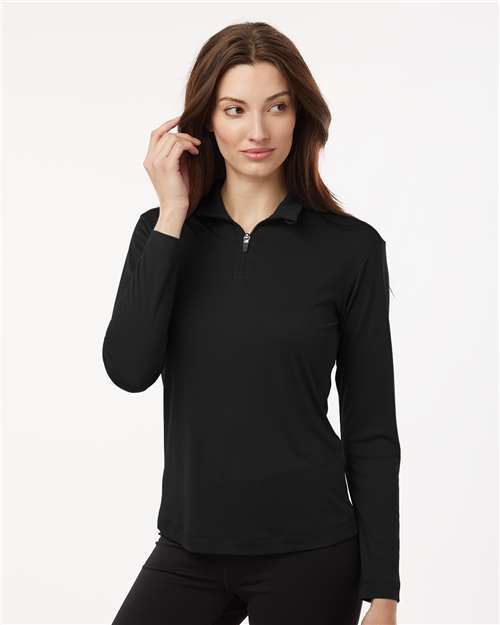 AllPro 41870L, Women's Pro-lock Performance Quarter-zip Pullover, Black