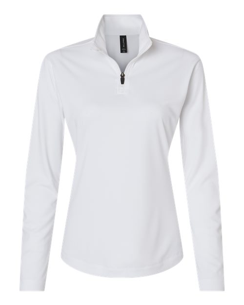 AllPro 41870L, Women's Pro-lock Performance Quarter-zip Pullover, White