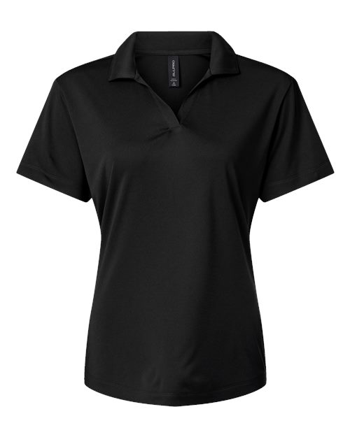AllPro 41800L, Women's Pro-lock Performance Polo, Black