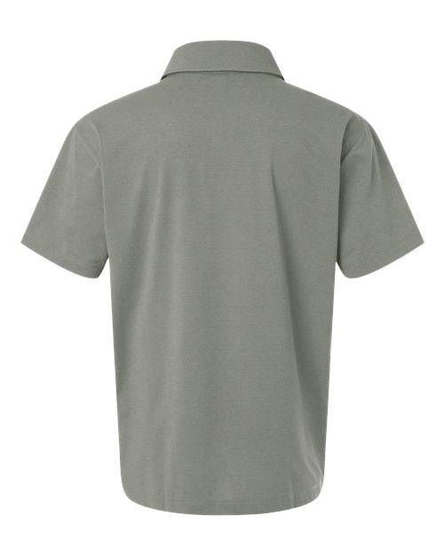 AllPro 41SP0, Men's Pro-flex Sorona Polo, Greystone