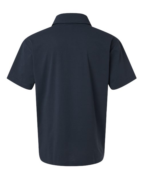 AllPro 41SP0, Men's Pro-flex Sorona Polo, Navy