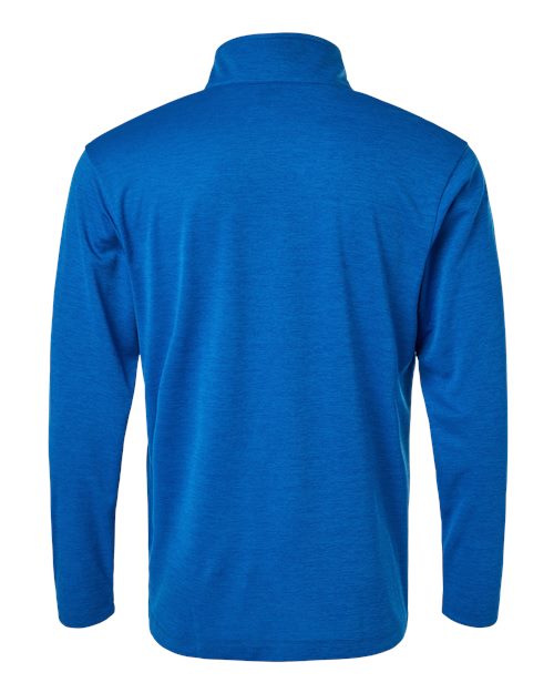 AllPro 4HM700, Men's Pro-lock Performance Mélange Quarter-zip Pullover, Royal Melange