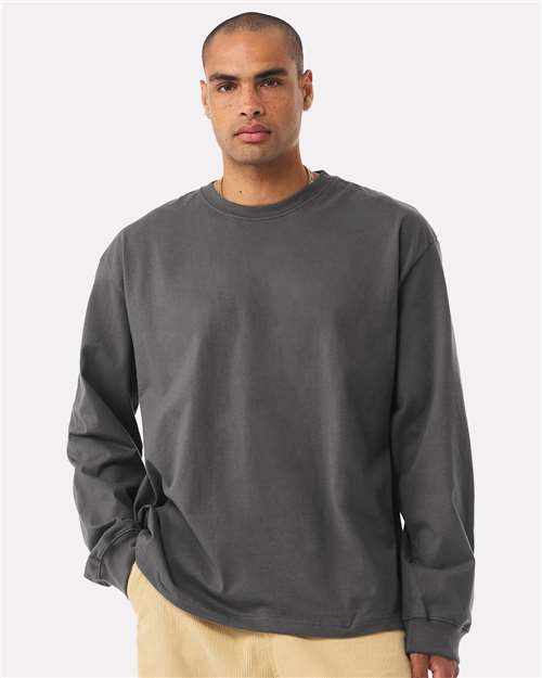 BELLA + CANVAS 4651, Unisex 7.5 Oz Heavyweight Long Sleeve Tee, Asphalt