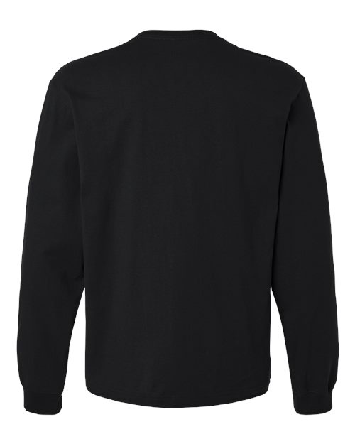 BELLA + CANVAS 4651, Unisex 7.5 Oz Heavyweight Long Sleeve Tee, Black