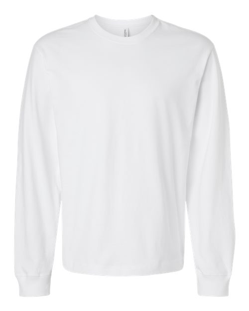 BELLA + CANVAS 4651, Unisex 7.5 Oz Heavyweight Long Sleeve Tee, White
