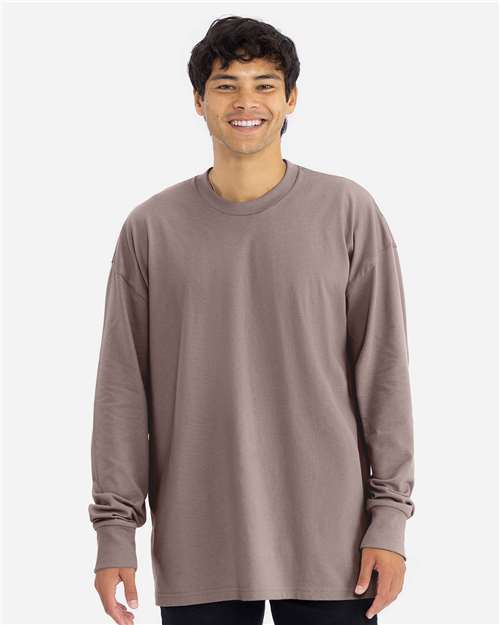Next Level 7211, Unisex Heavyweight Long Sleeve Tee, Shiitake