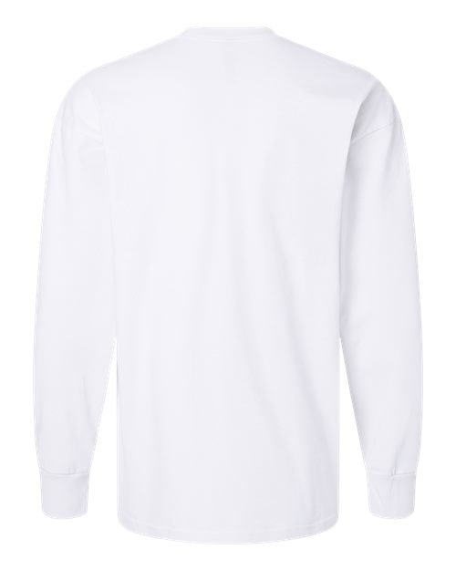 Next Level 7211, Unisex Heavyweight Long Sleeve Tee, White