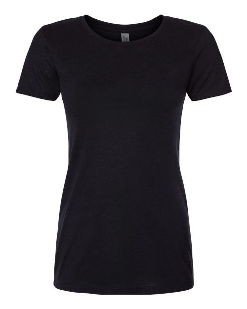 Next Level 6710, Women’s Triblend Tee, Black