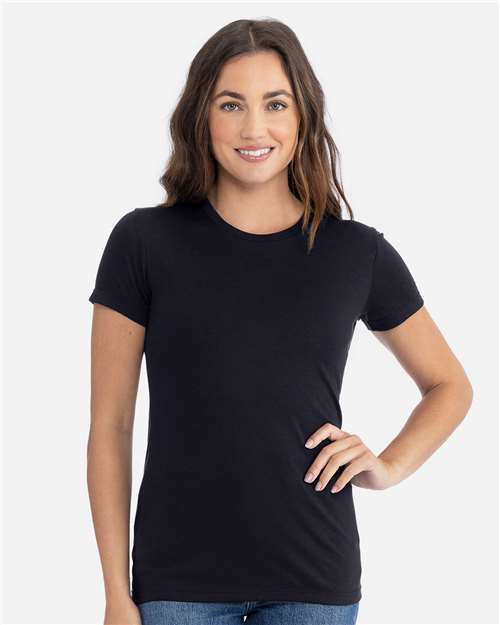 Next Level 6710, Women’s Triblend Tee, Black