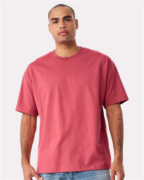 6 oz. Heavyweight Tee - Vintage Red - - 8512