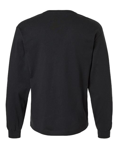 BELLA + CANVAS 3511, 6 Oz. Heavyweight Long Sleeve Tee, Vintage Black