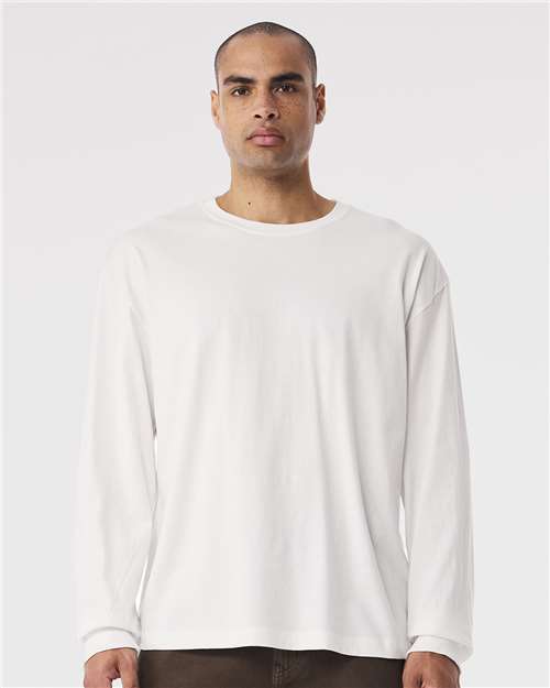 BELLA + CANVAS 3511, 6 Oz. Heavyweight Long Sleeve Tee, Vintage White