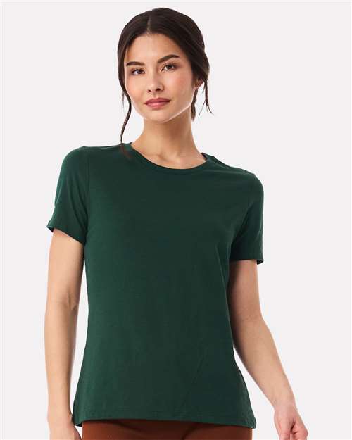 BELLA + CANVAS 6400, Women’s Relaxed Jersey Tee, Forest