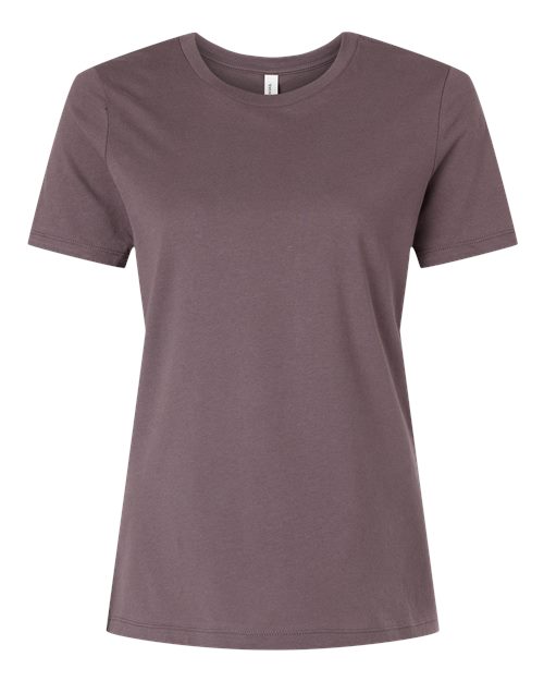 BELLA + CANVAS 6400, Women’s Relaxed Jersey Tee, Purple Storm
