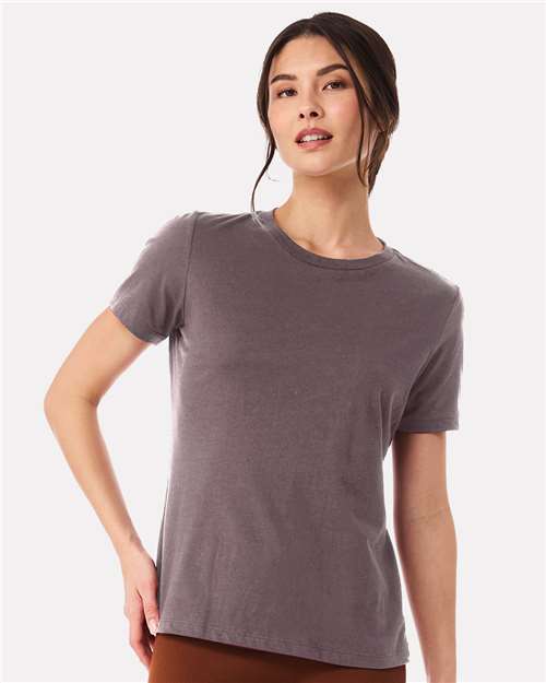 BELLA + CANVAS 6400, Women’s Relaxed Jersey Tee, Purple Storm