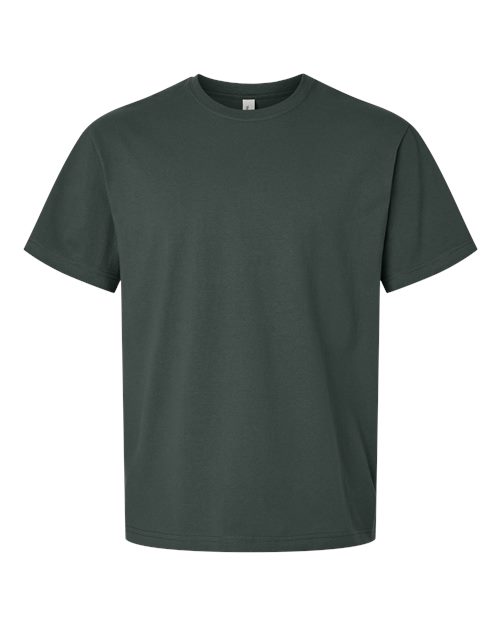 BELLA + CANVAS 4610, Unisex 7.5 Oz Heavyweight Tee, Hunter Green