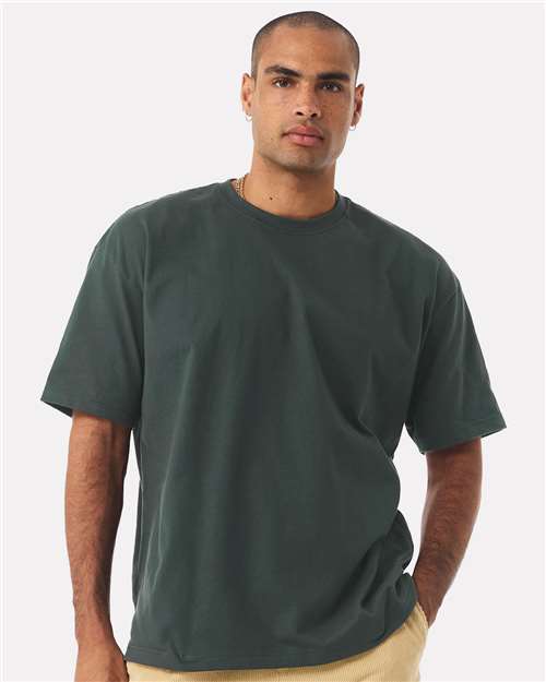 BELLA + CANVAS 4610, Unisex 7.5 Oz Heavyweight Tee, Hunter Green