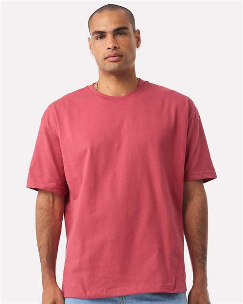 BELLA + CANVAS 4610, Unisex 7.5 Oz Heavyweight Tee, Vintage Red