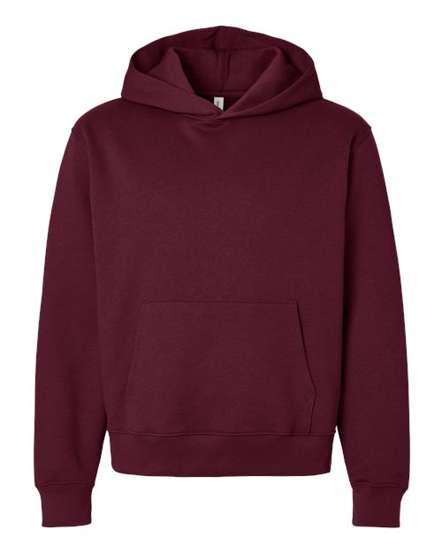 BELLA + CANVAS 4719, Unisex 10 Oz. Heavyweight Hoodie Sweatshirt, Maroon
