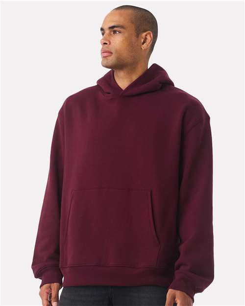 BELLA + CANVAS 4719, Unisex 10 Oz. Heavyweight Hoodie Sweatshirt, Maroon